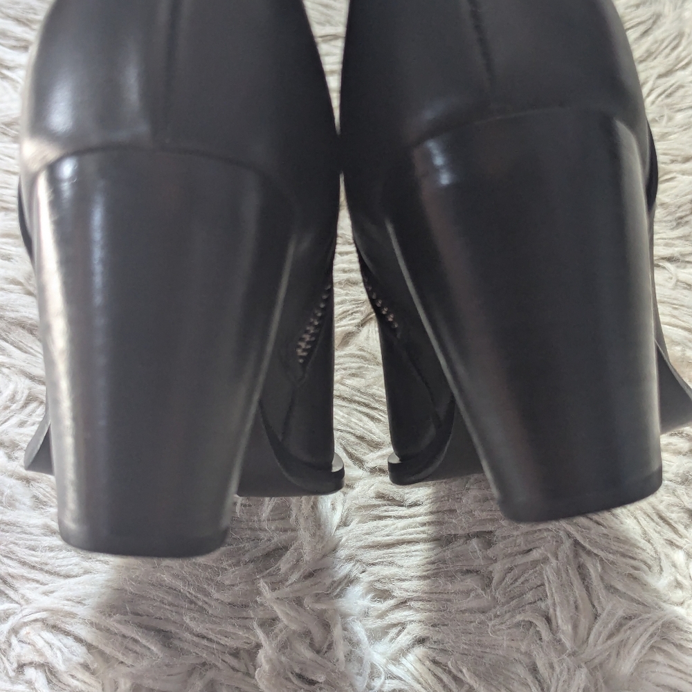 NWOT Free People Brayden Boots in Black Leather - Picture 10 of 14
